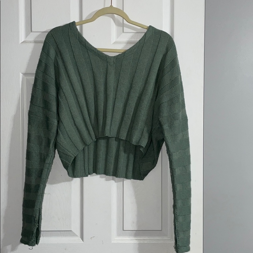 cropped sweater